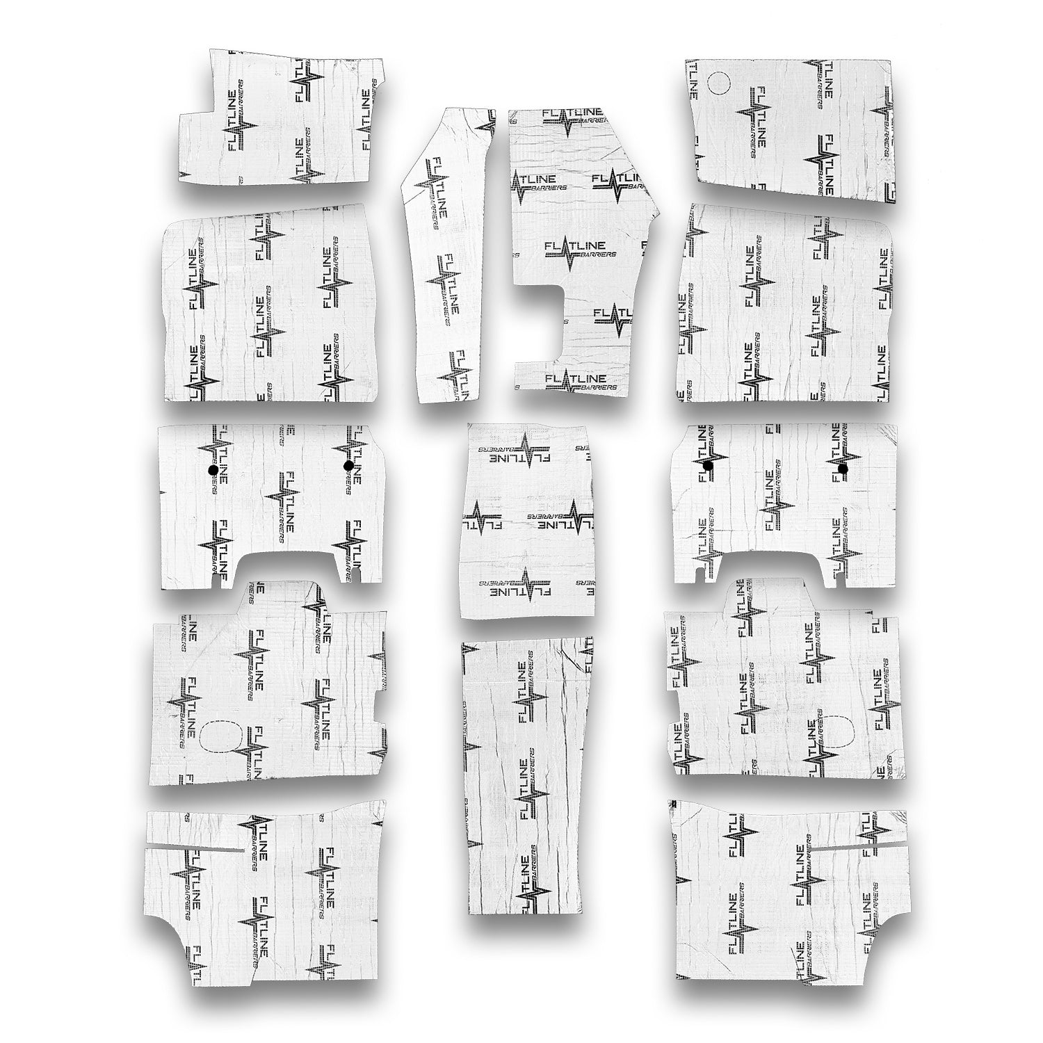 Flatline Barriers 69-70 Ford Mustang Coupe Floor Insulation Kit