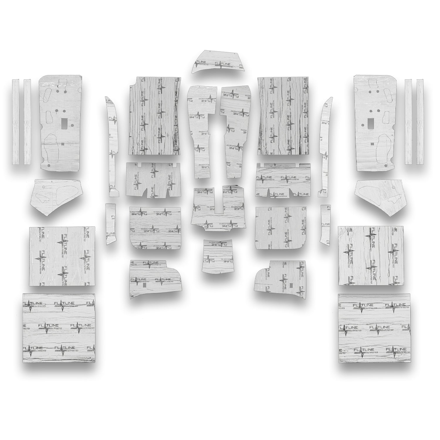 Flatline Barriers 71-73 Ford Mustang Coupe Full Insulation Kit