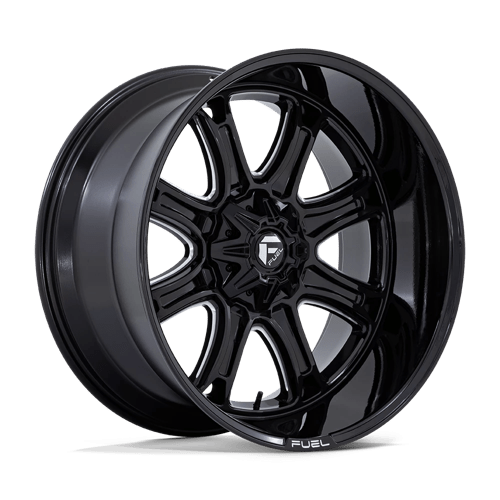 D853 22X10 8X6.5 G-BLK MILL -18MM