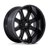 D853 22X10 8X6.5 G-BLK MILL -18MM