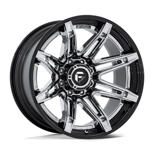 D401 22X10 6X5.5 CHR G-BLK -18MM