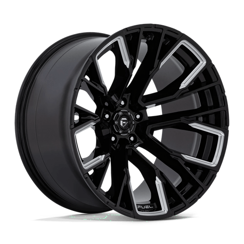 D849 22X12 5X5.0 G-BLK-MILL -44MM