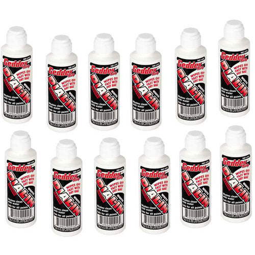 Geddex Dial-In Window Marker White Case 12x3oz Bottle