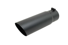 Cargar imagen en el visor de la galería, Black Ceramic Single Wal l Angle Exhaust Tip