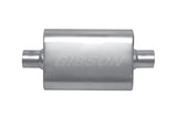 Silenciador de acero inoxidable Gibson Performance Exhaust de 3 pulgadas de centro a centro