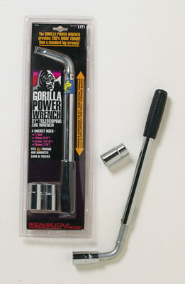 Gorilla Automotive Products Telescoping Lug Wrench w/(2) Dual Sockets