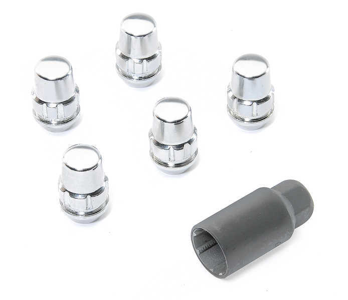Gorilla Automotive Products 5 Wheel Locks Jeep JK 3/4 Hex