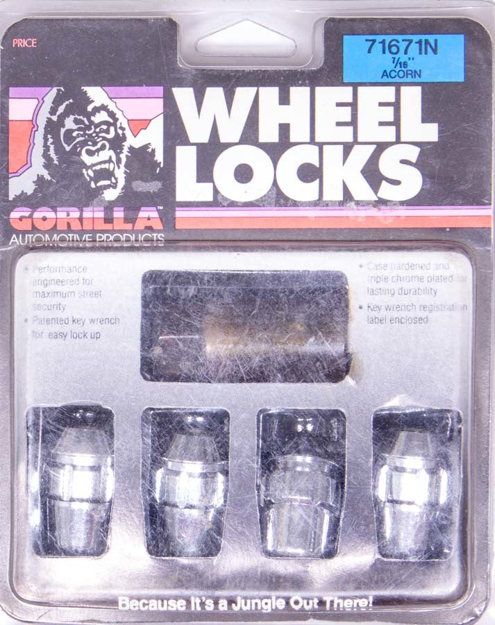 Gorilla Automotive Products Wheel Lock 1/2 Acorn (4)