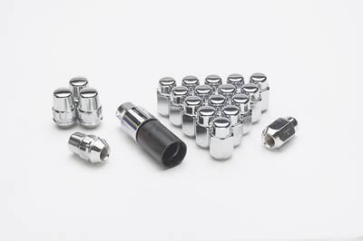 Gorilla Automotive Products Lug And Lock 12mm x 1.50 Acorn (16-LUGS 4-LOCKS)