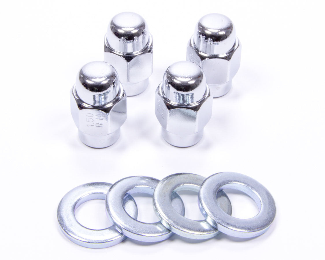 Gorilla Automotive Products 4 Lugnuts Short Shank 1/2