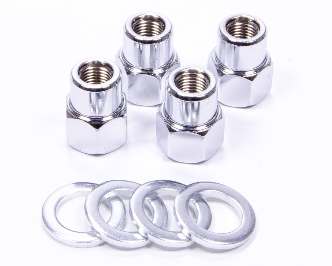Gorilla Automotive Products 4 Lugnuts Short Mag Open 7/16