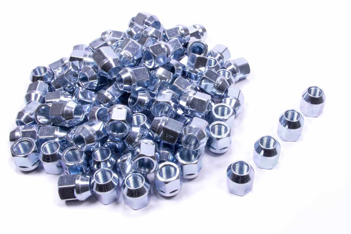 Gorilla Automotive Products 100 Lugnuts 1/2 Acorn Bulge Open End