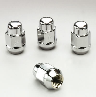 Gorilla Automotive Products 4 Lug Nuts 14MM X 1.50 Acorn Bulge 13/16 Hex