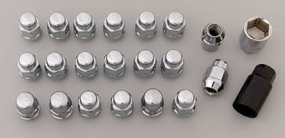 Gorilla Automotive Products Lug Nut and Lock System 12mmx1.50 Acorn Bulge