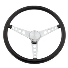 Load image into Gallery viewer, GrantClassic 15in Black Vinyl Wheel - Chrome 3-Spoke