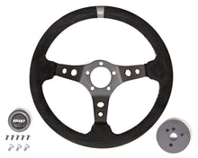 Cargar imagen en el visor de la galería, GrantSuede Racing Steering Wheel w/Center Marker