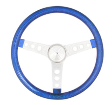 Load image into Gallery viewer, GrantSteering Wheel Mtl Flake Blue/Spoke Chrm 13.5