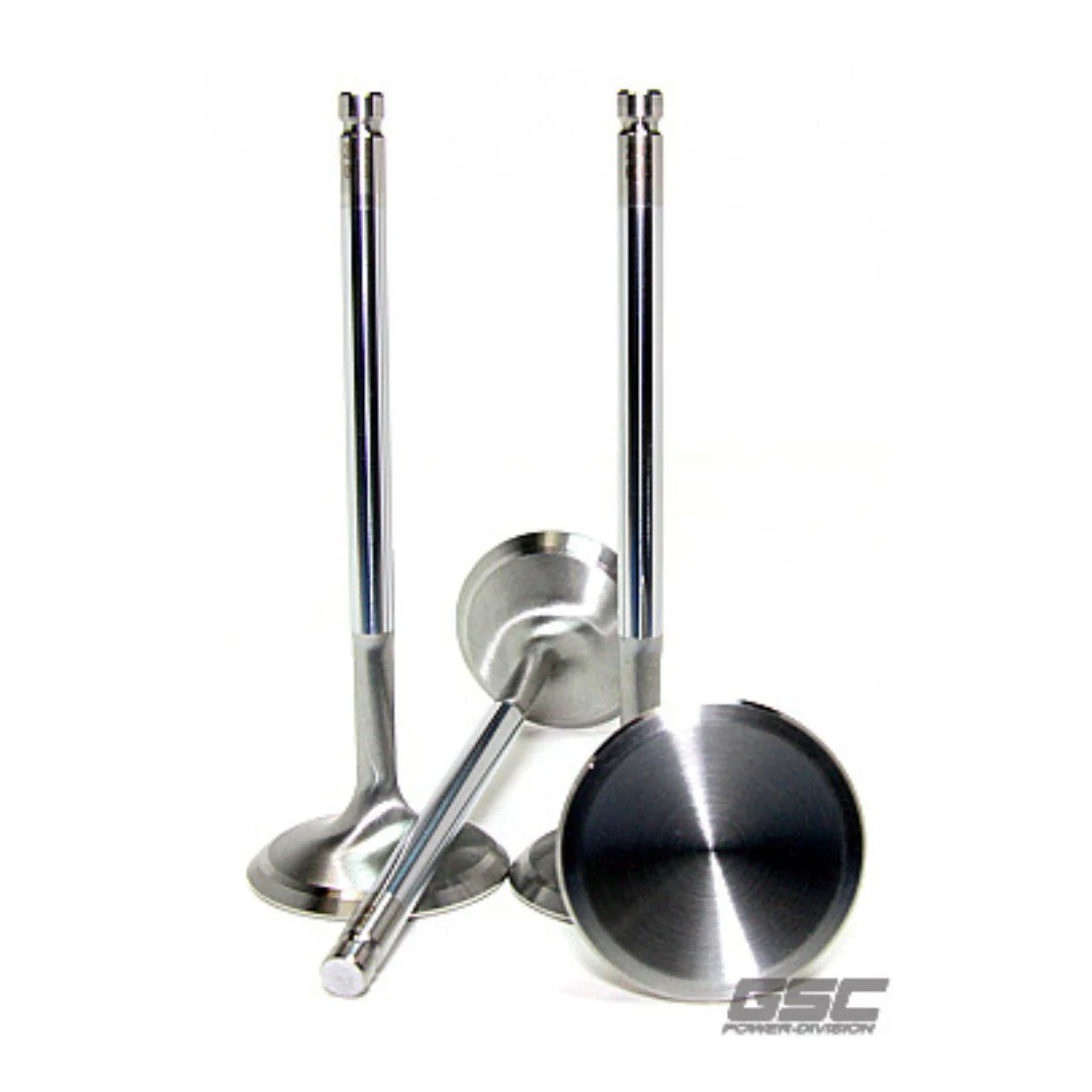 GSC P-D Subaru EJ Series EJ205/EJ207/EJ257 Chrome Polished Intake Valve - 36mm Head (STD) - SET 8