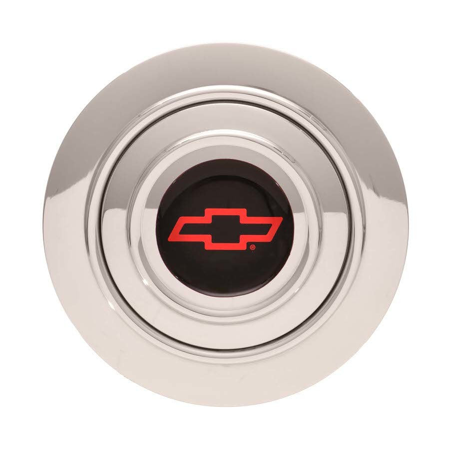 GT Performance GT9 Horn Button Chevy Bow Tie Red