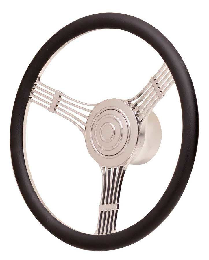 GT Performance Steering Wheel GT9 Retro Banjo Leather