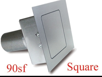 Hagan Street Rod Square Fuel Door  Flat Surfaces