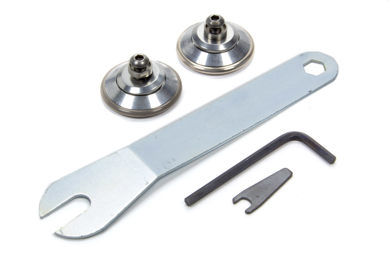 HANS Performance Products HANS Helmet Post Anchors Pro Silver Alum