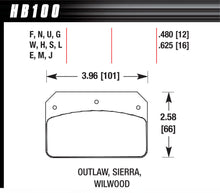 Cargar imagen en el visor de la galería, Brake Pad Dynalite DTC- 60