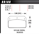 Brake Pad Dynalite DTC- 60