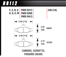 Cargar imagen en el visor de la galería, Brake Pads Blue 9012 Camaro