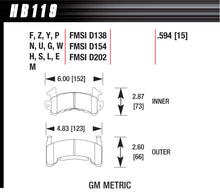 Cargar imagen en el visor de la galería, Hawk Performance Metric GM-Black