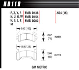 Hawk Performance Metric GM-HP Plus