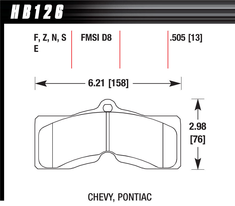 Performance Street Brake Pads (4)