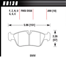 Load image into Gallery viewer, Brake Pads DTC-60 BMW Front