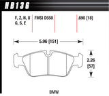 Hawk Performance Brake Pads DTC-60 BMW Front