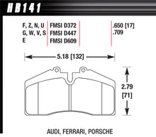 Cargar imagen en el visor de la galería, BRAKE PAD 96-98 PORSCHE FRONT AND REAR DTC-60