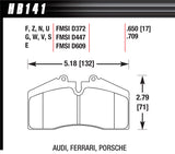 Brake PAds DTC-70 Audi Ferrari Porsche