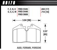 Cargar imagen en el visor de la galería, Hawk Performance BRAKE PAD MASERATI PORSCHE FERRARI FR &amp; RR