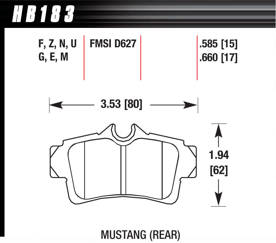 Performance Street Brake Pads (4)