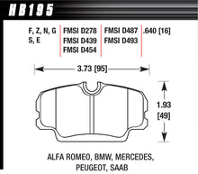 Load image into Gallery viewer, Brake Pads DTC-60 BMW  Mercedes