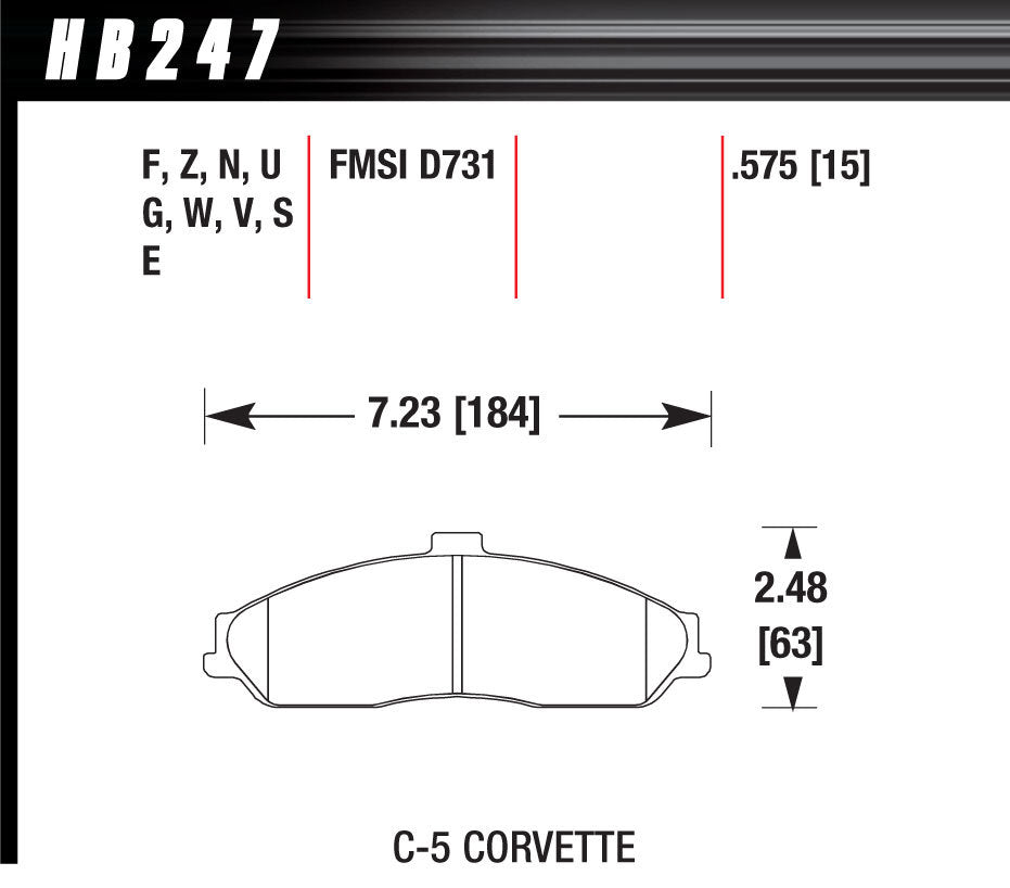 Hawk Performance Performance Street Brake Pads (4)