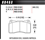 Hawk Performance Performance Street Brake Pads 2010 Camaro