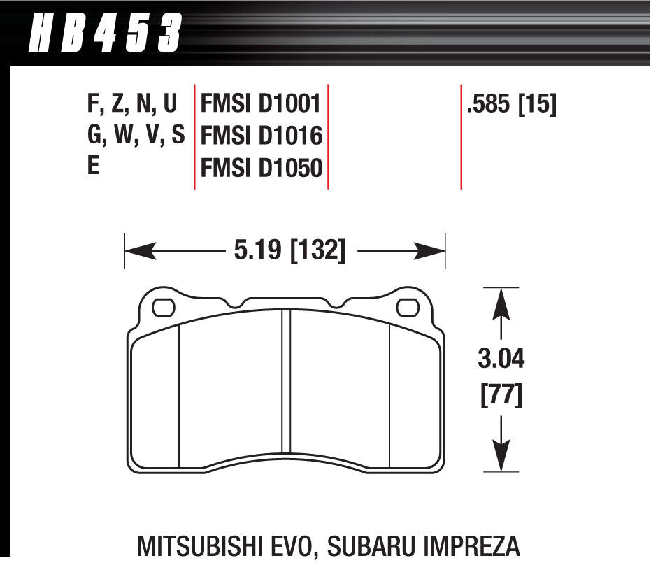 Hawk Performance Performance Street Brake Pads (4)