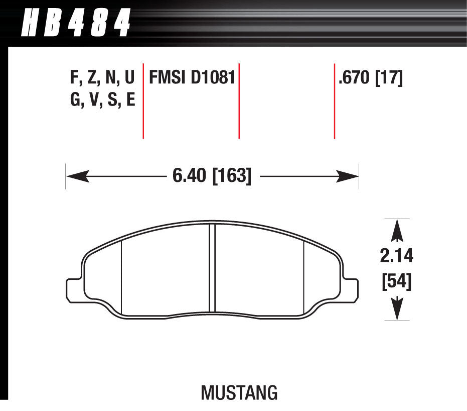 Hawk Performance Performance Street Brake Pads (4)