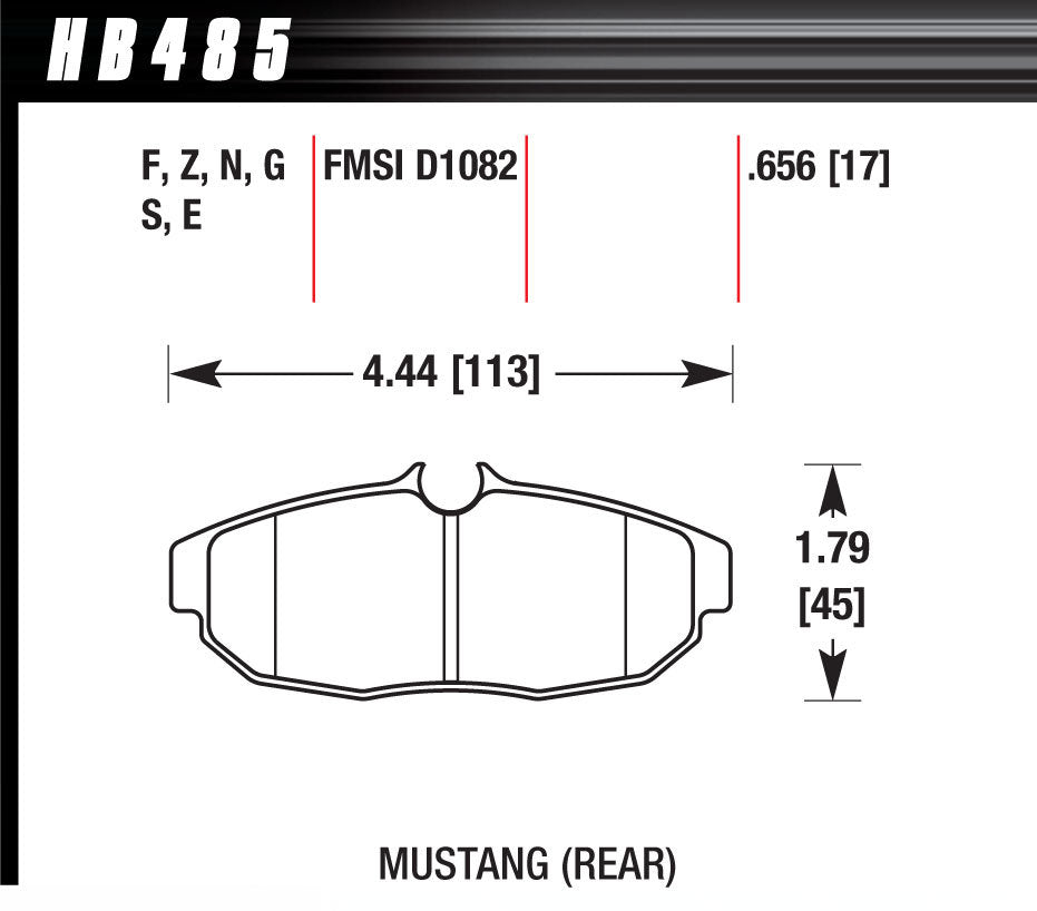 Hawk Performance Performance Street Brake Pads (4)