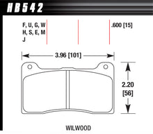 Load image into Gallery viewer, Hawk Performance Brake Pad Billet DynaPro Narrow DTC-60