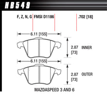 Load image into Gallery viewer, Hawk Performance Performance Street Brake Pads (4)