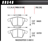 Hawk Performance Performance Street Brake Pads (4)