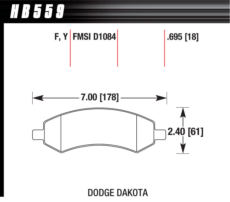 Hawk Performance Performance Street Brake Pads (4)