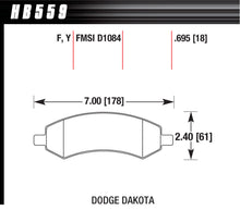 Load image into Gallery viewer, Hawk Performance Performance Street Brake Pads (4)