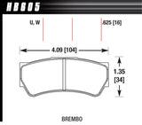 Hawk Performance Brembo DTC-30 Brake Pads